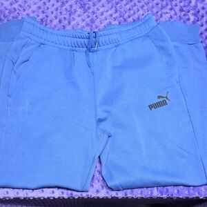 Puma Men Vibrant Blue Joggers